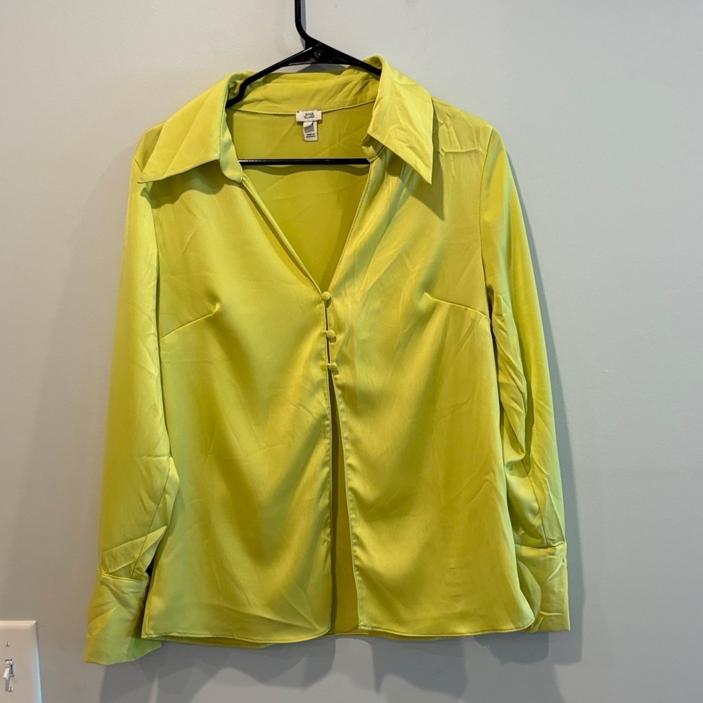 River Island Vibrant Lime Blouse